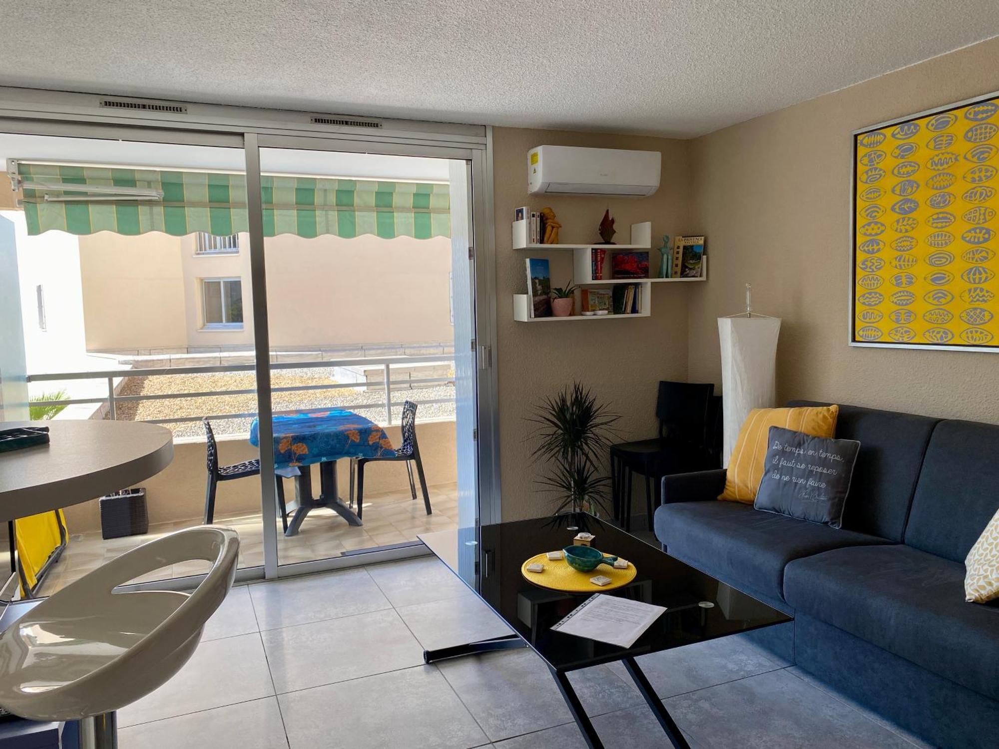 Studio 127, Vue Mer Et Piscine, Port Santa Lucia Saint-Raphaël Exteriör bild